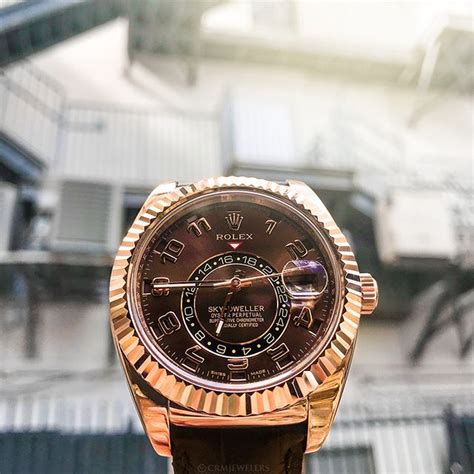 rolex sky dweller rose gold jubilee